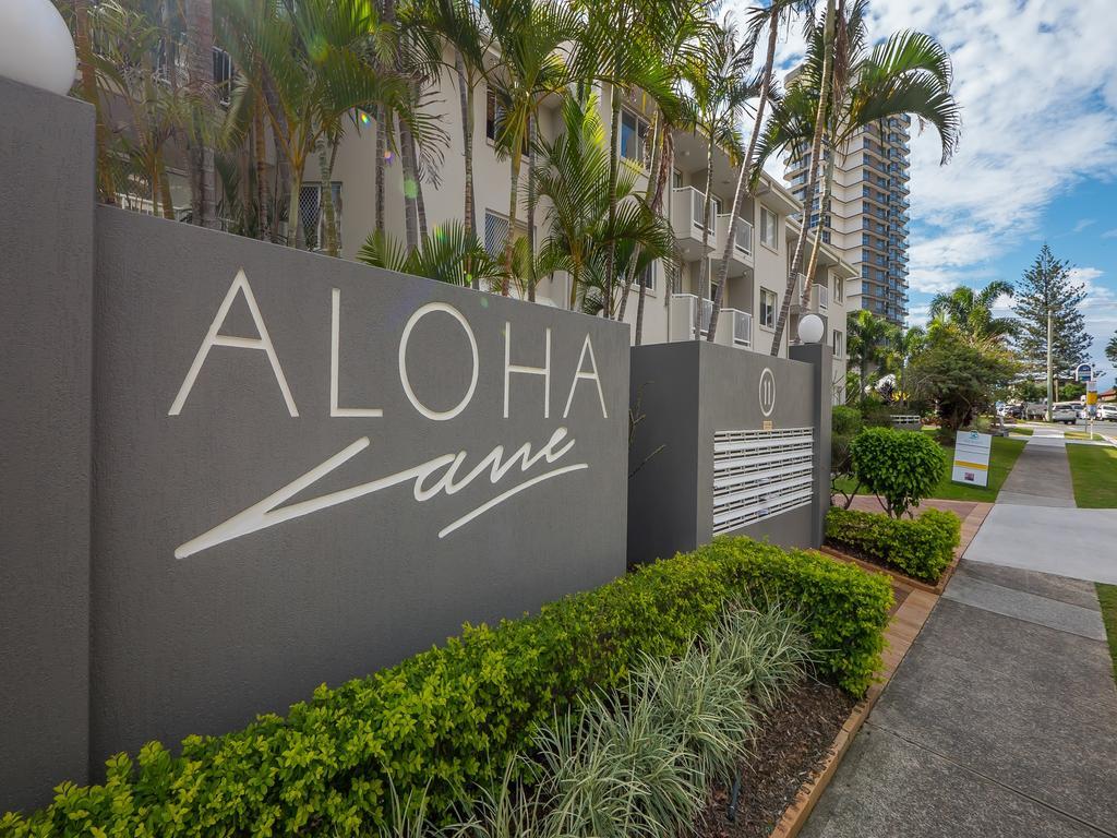 Aloha Lane Holiday Apartments Gold Coast Exterior foto